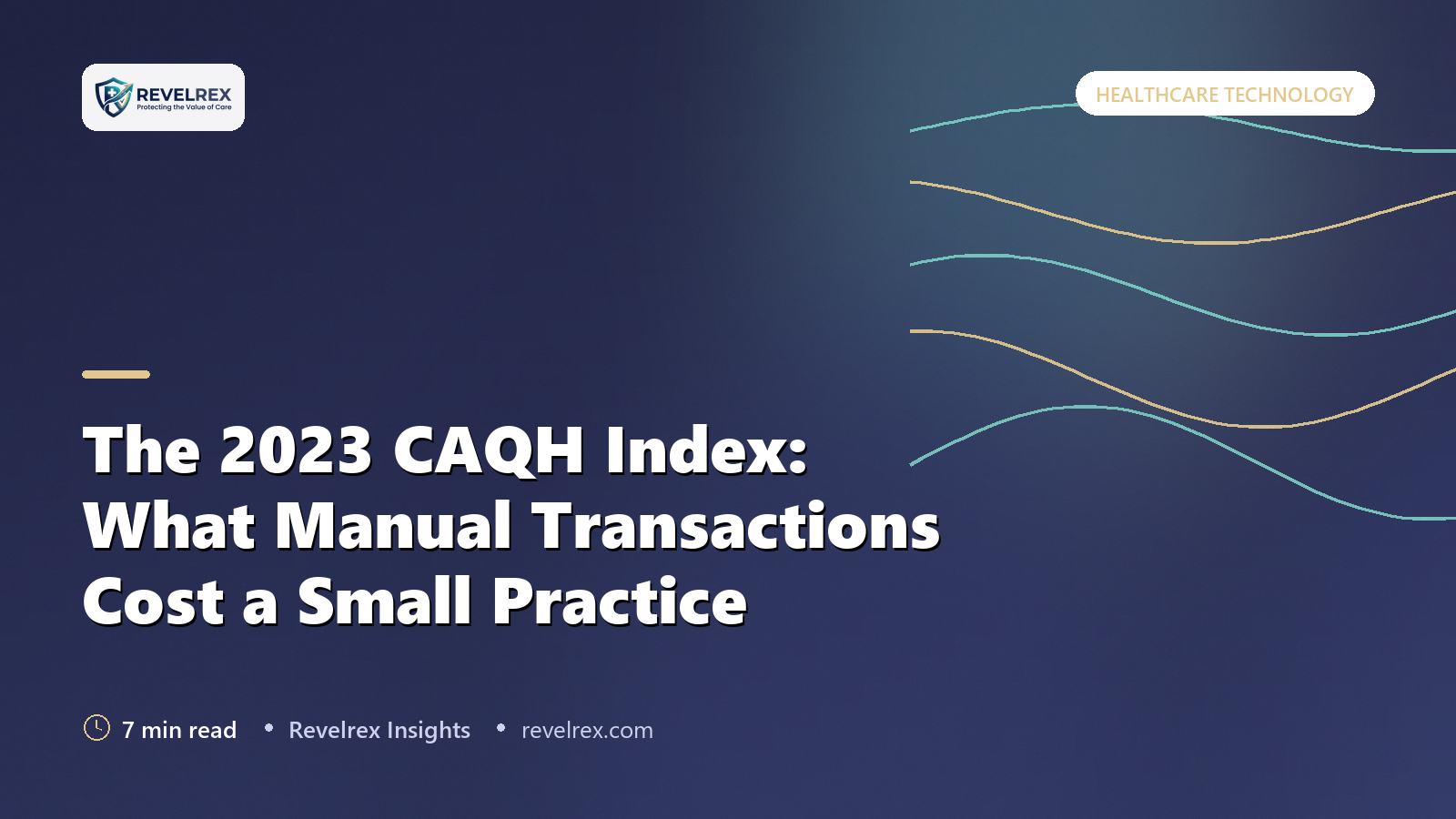The 2023 CAQH Index: What Manual Transactions Cost a Small Practice
