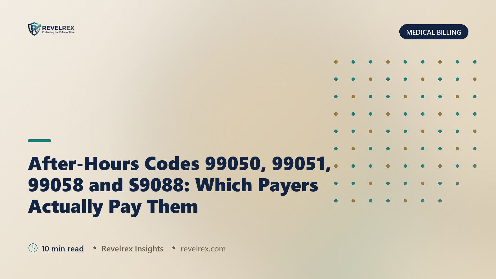 After-Hours Codes 99050, 99051, 99058 and S9088: Which Payers Actually Pay Them