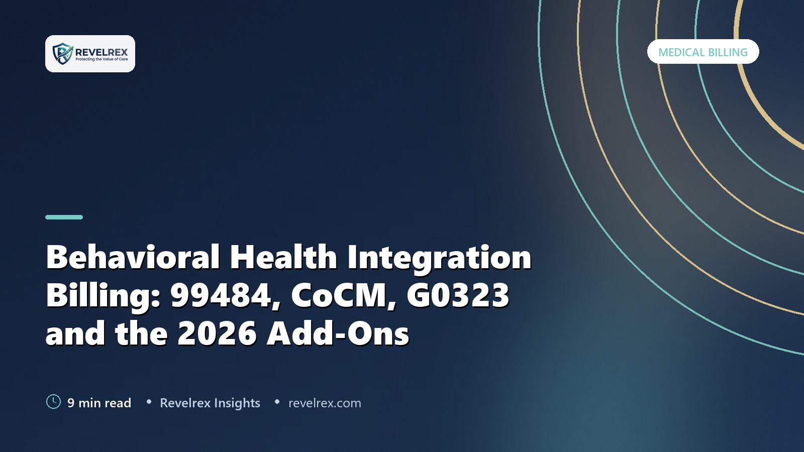 Behavioral Health Integration Billing: 99484, CoCM, G0323 and the 2026 Add-Ons