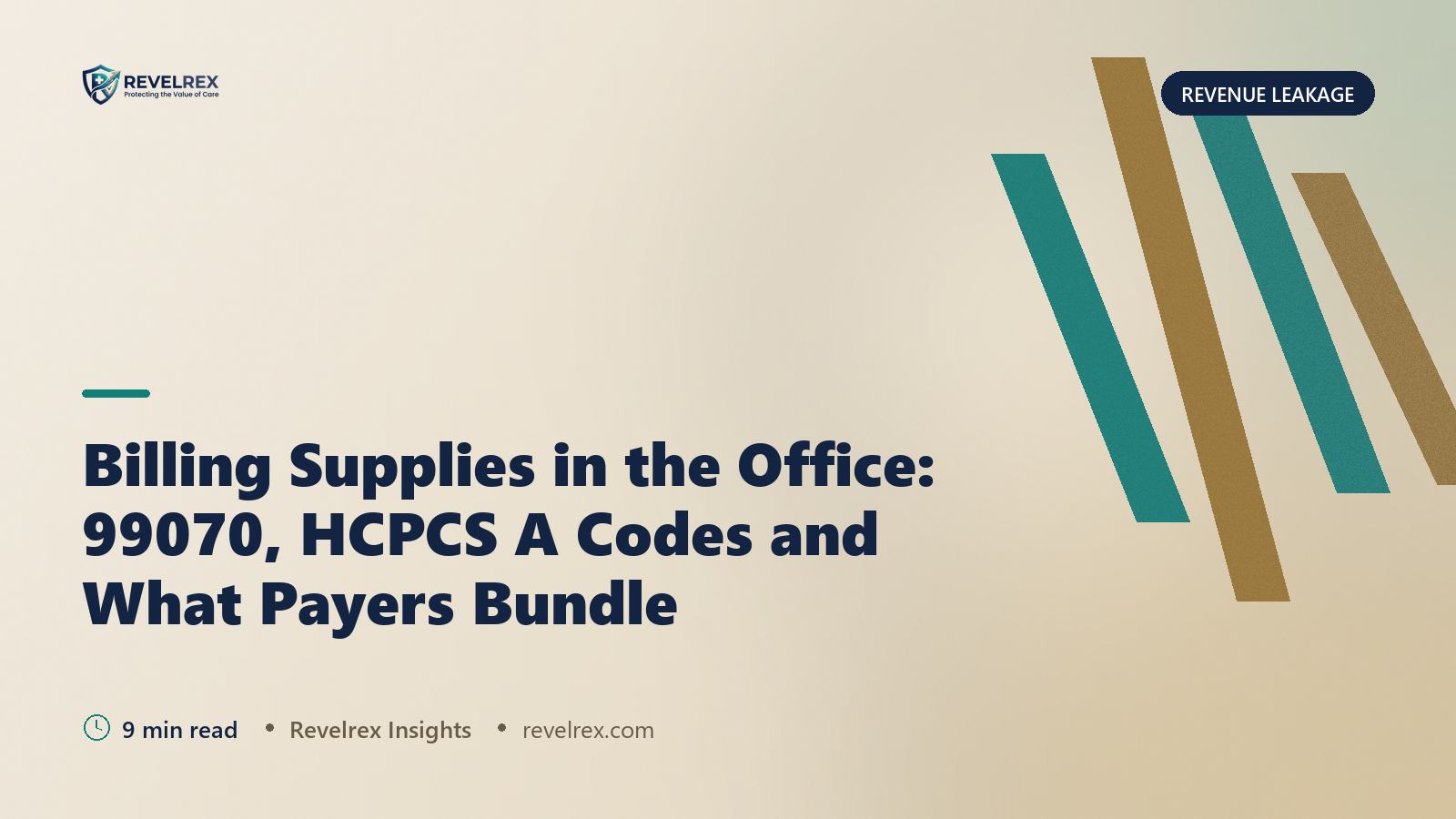 Billing Supplies in the Office: 99070, HCPCS A Codes and What Payers Bundle