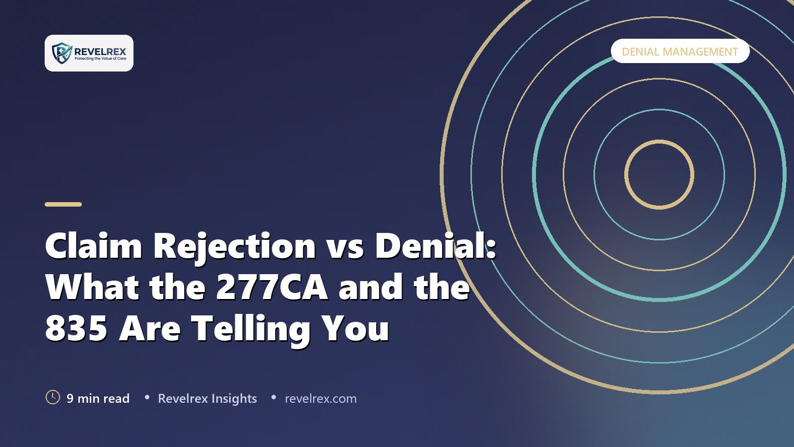 Claim Rejection vs Denial: What the 277CA and the 835 Are Telling You