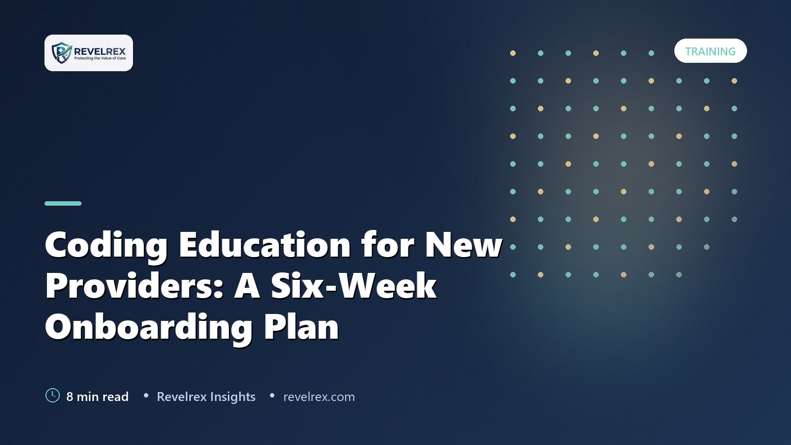 Coding Education for New Providers: A Six-Week Onboarding Plan