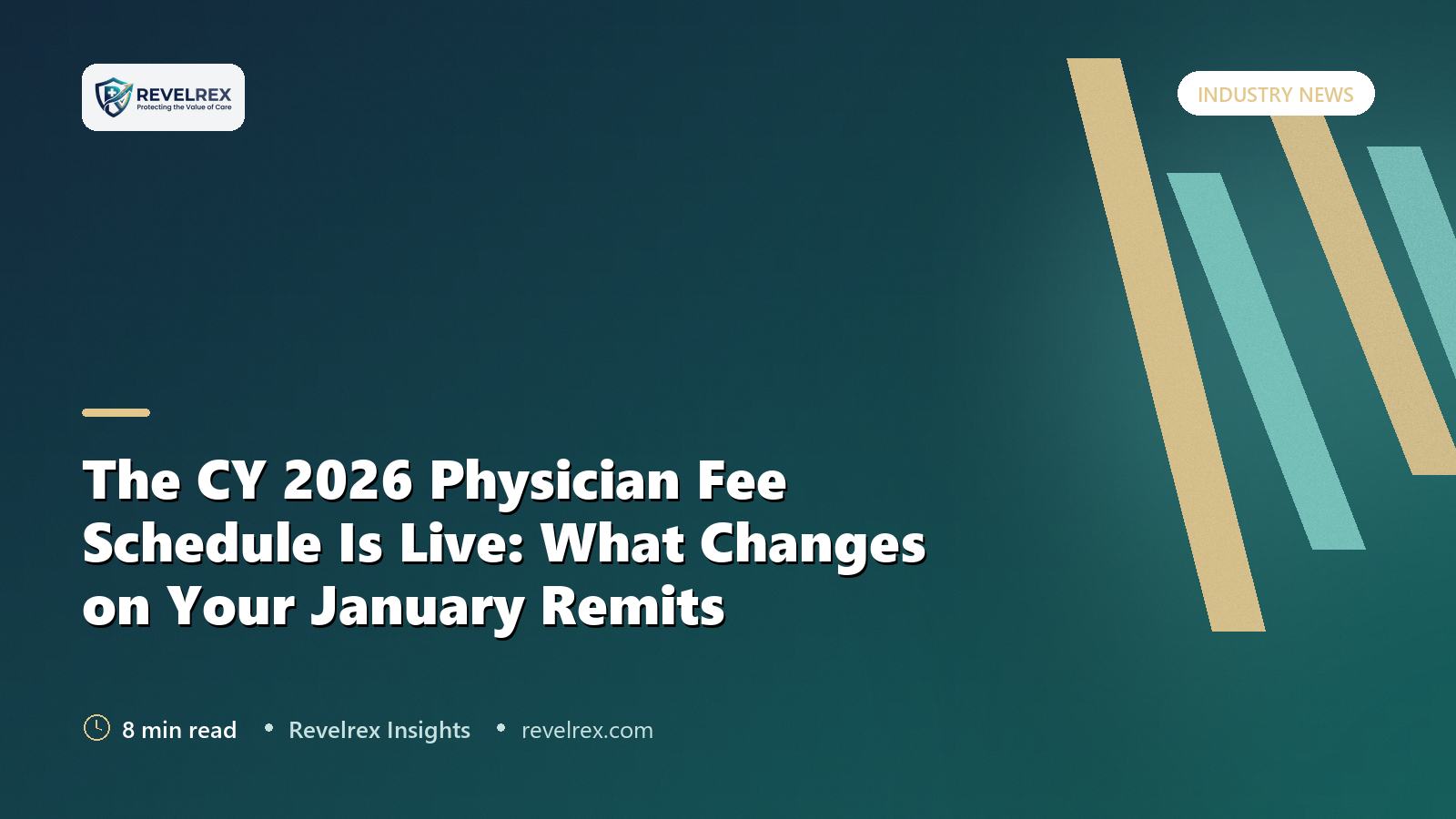 The CY 2026 Physician Fee Schedule Is Live: What Changes on Your January Remits