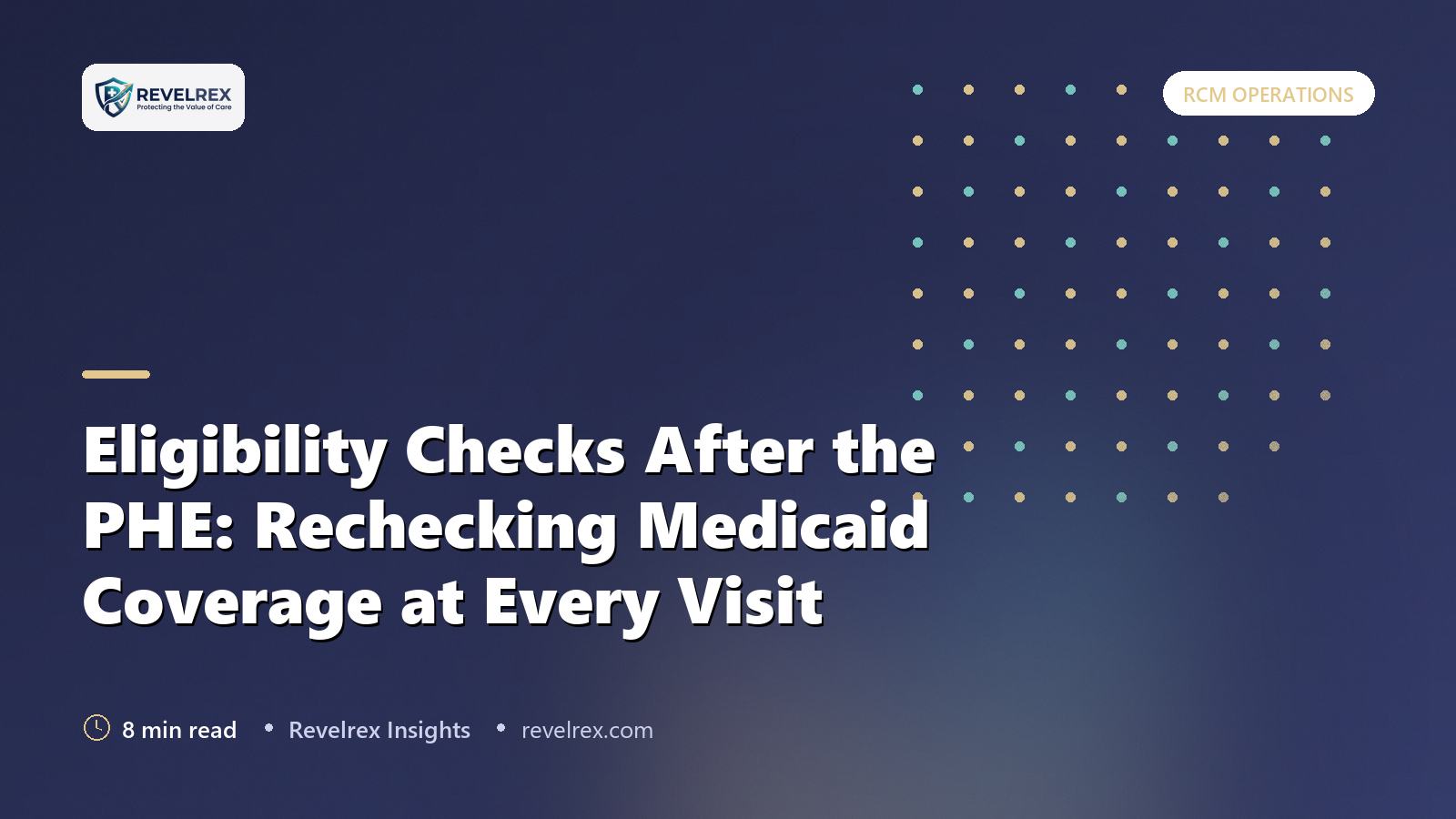 Eligibility Checks After the PHE: Rechecking Medicaid Coverage at Every Visit