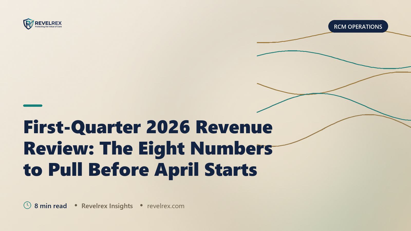 First-Quarter 2026 Revenue Review: The Eight Numbers to Pull Before April Starts