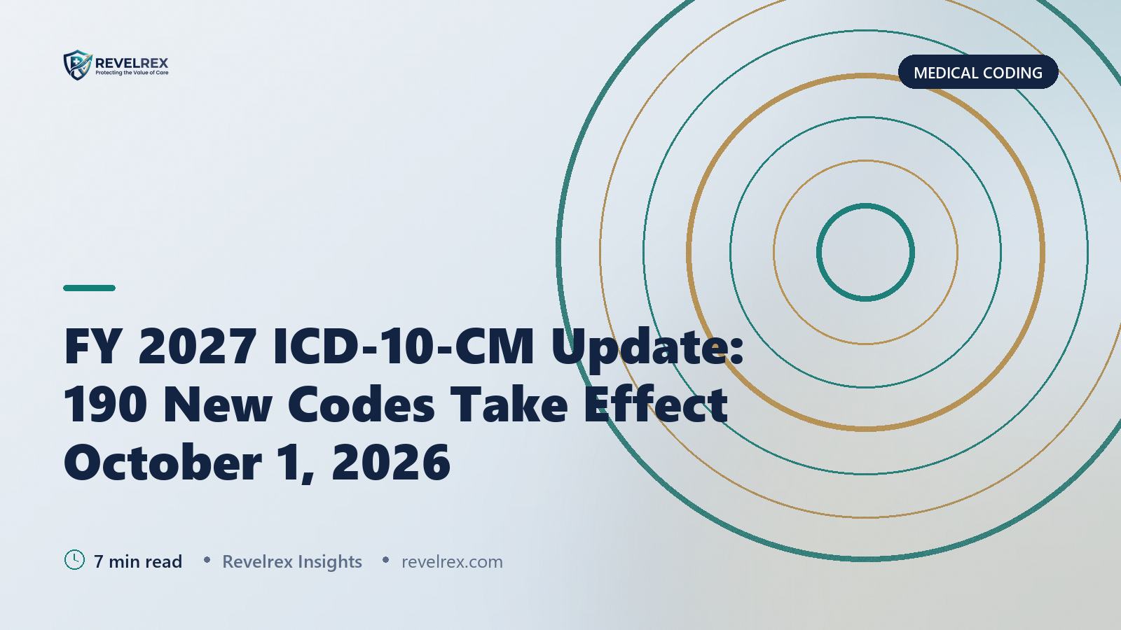 FY 2027 ICD-10-CM Update: 190 New Codes Take Effect October 1, 2026