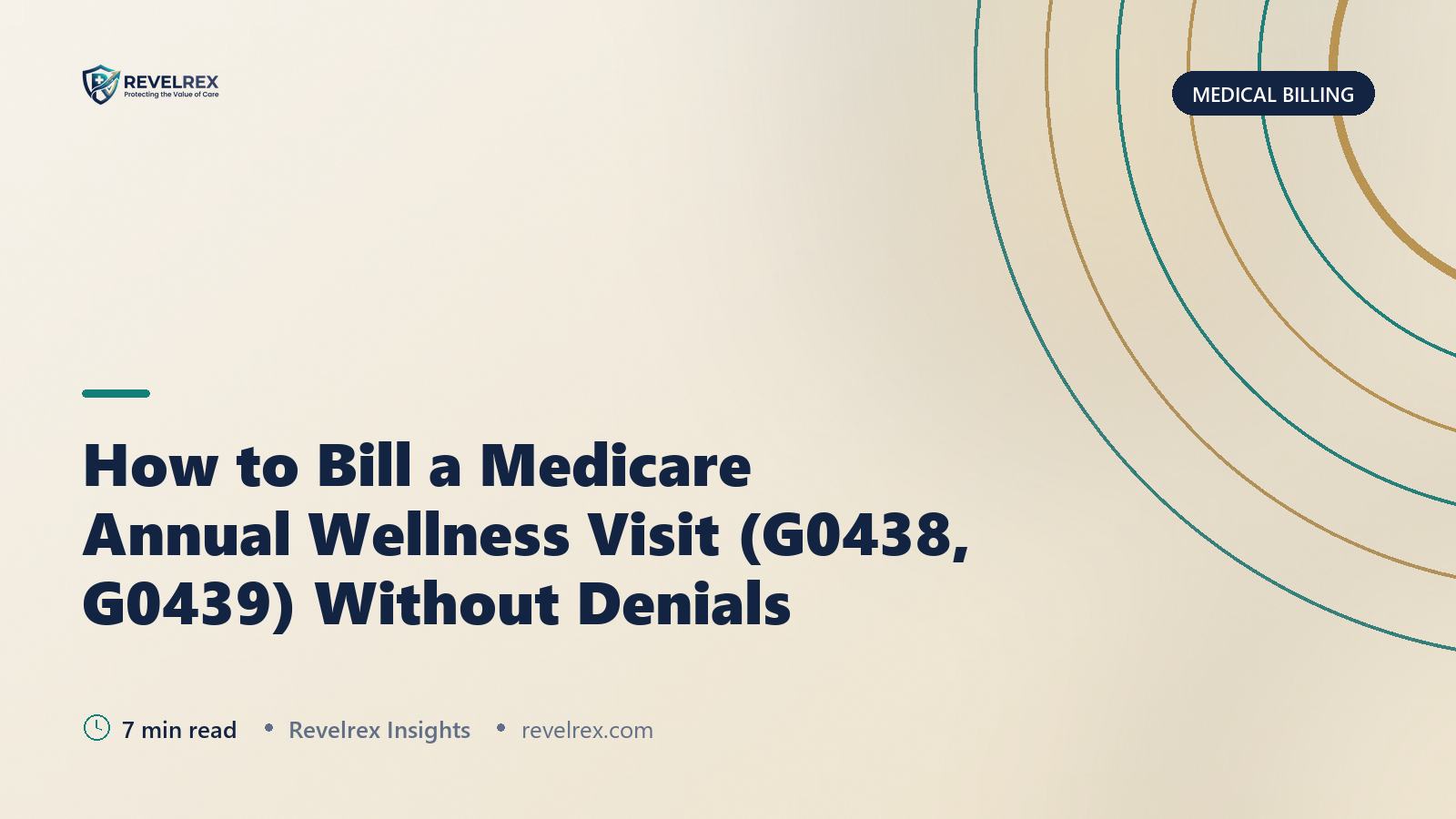 How to Bill a Medicare Annual Wellness Visit (G0438, G0439) Without Denials