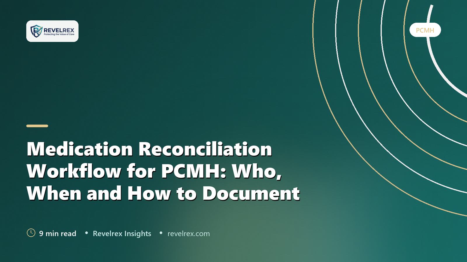 Medication Reconciliation Workflow for PCMH: Who, When and How to Document