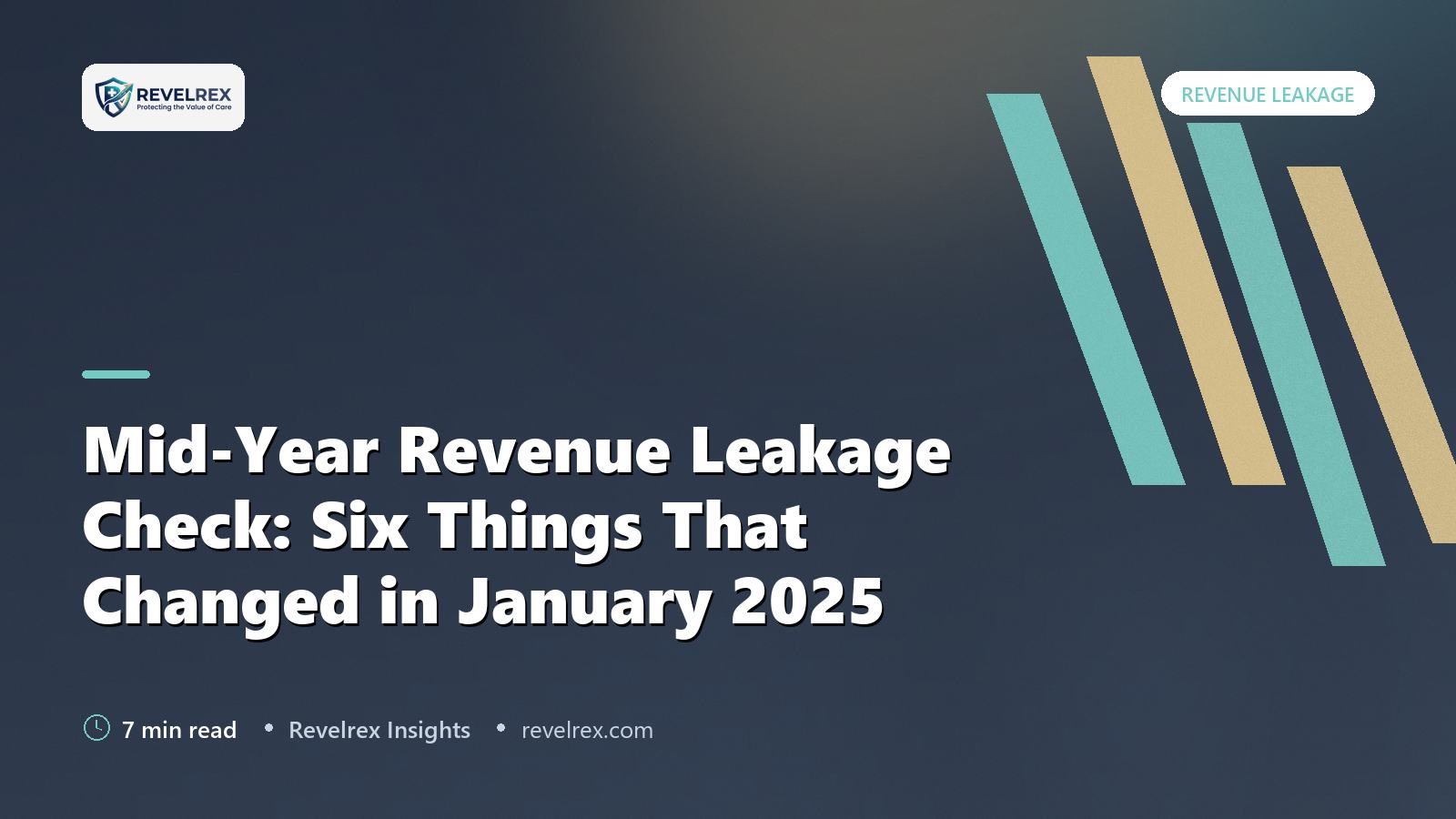 Mid-Year Revenue Leakage Check: Six Things That Changed in January 2025