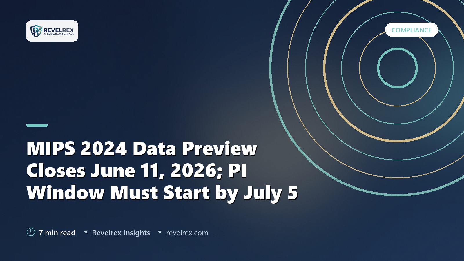 MIPS 2024 Data Preview Closes June 11, 2026; PI Window Must Start by July 5