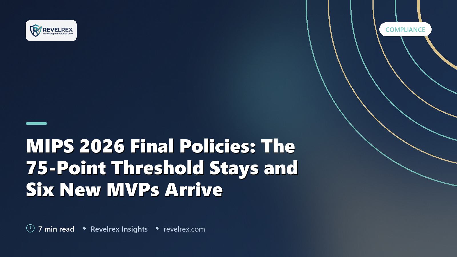 MIPS 2026 Final Policies: The 75-Point Threshold Stays and Six New MVPs Arrive