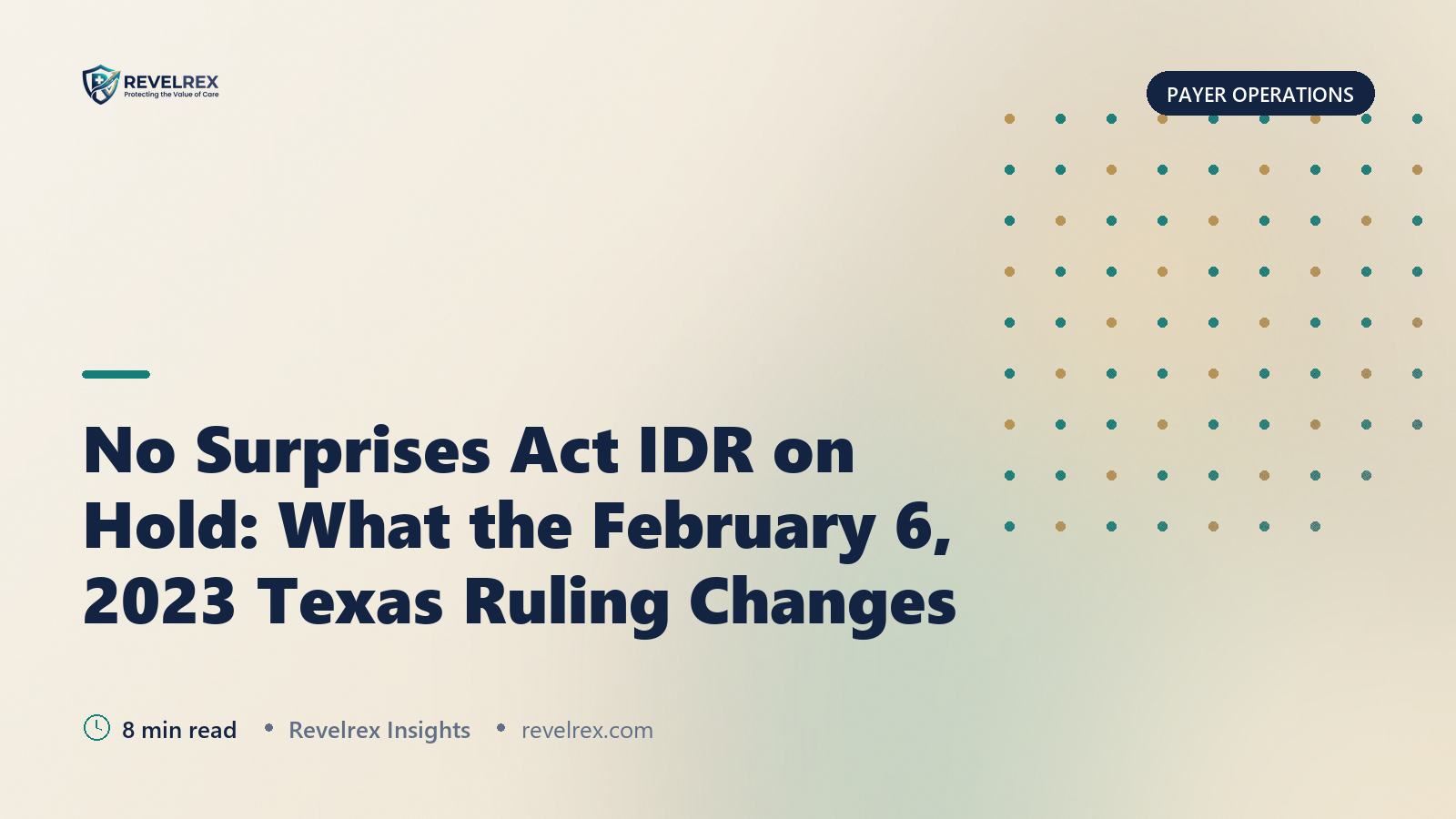 No Surprises Act IDR on Hold: What the February 6, 2023 Texas Ruling Changes