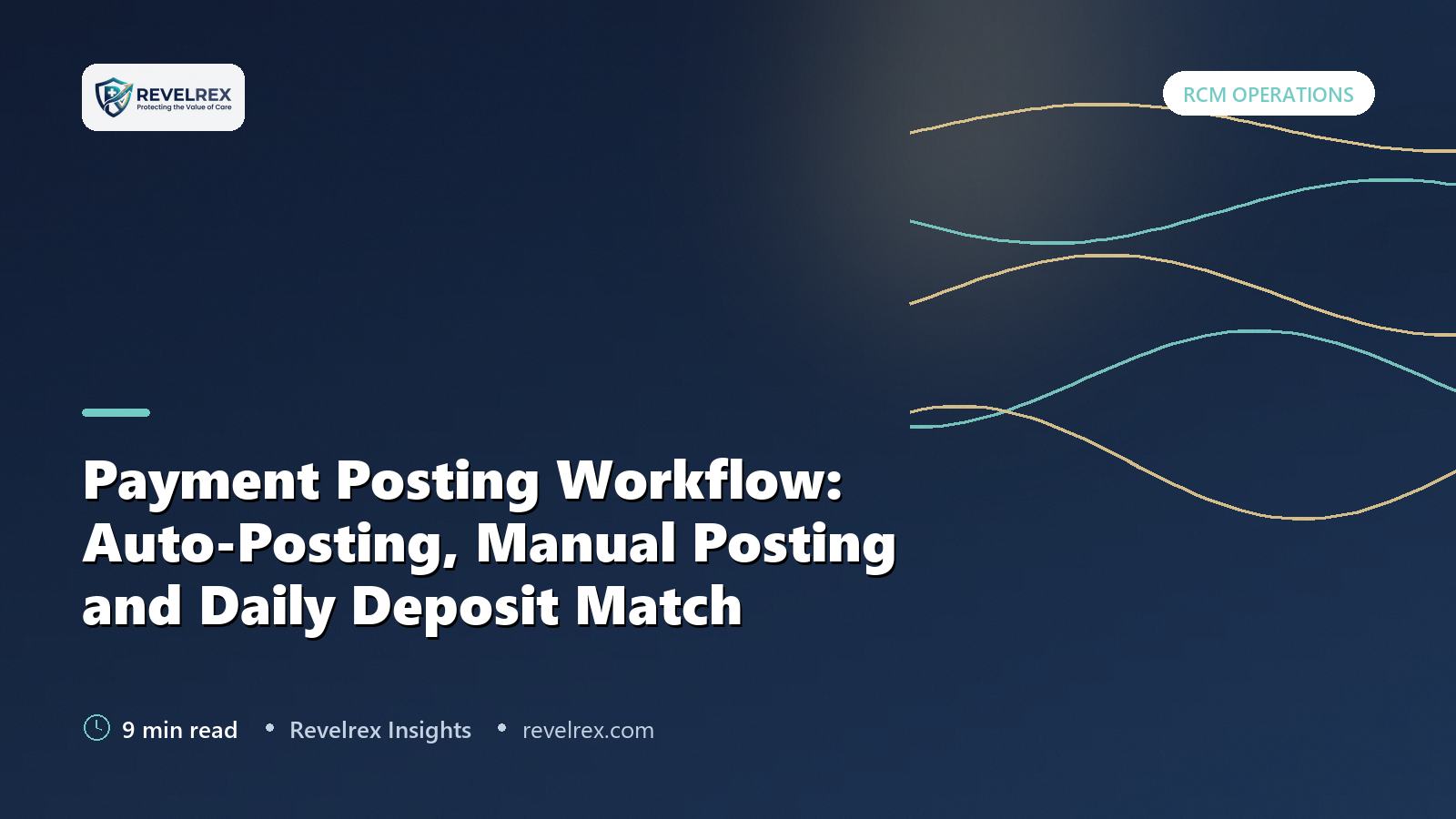 Payment Posting Workflow: Auto-Posting, Manual Posting and Daily Deposit Match
