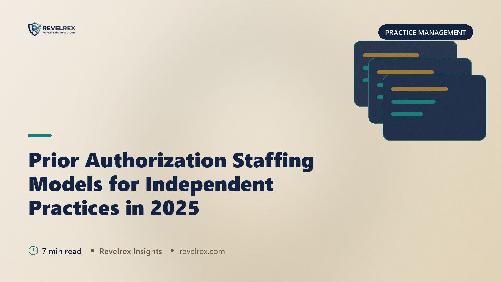 Prior Authorization Staffing Models for Independent Practices in 2025