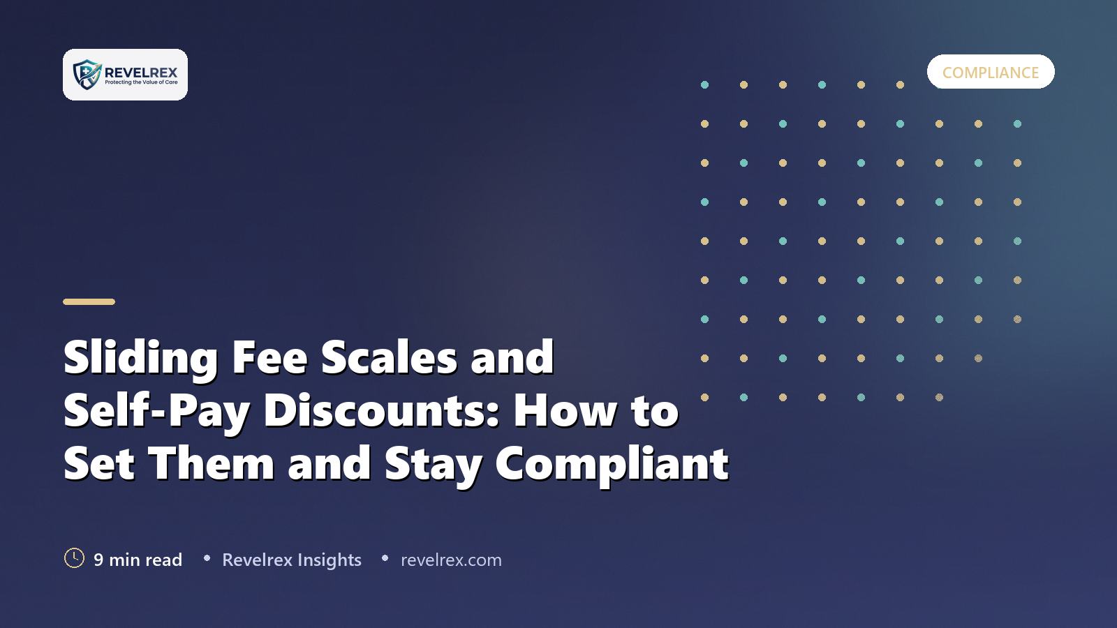 Sliding Fee Scales and Self-Pay Discounts: How to Set Them and Stay Compliant