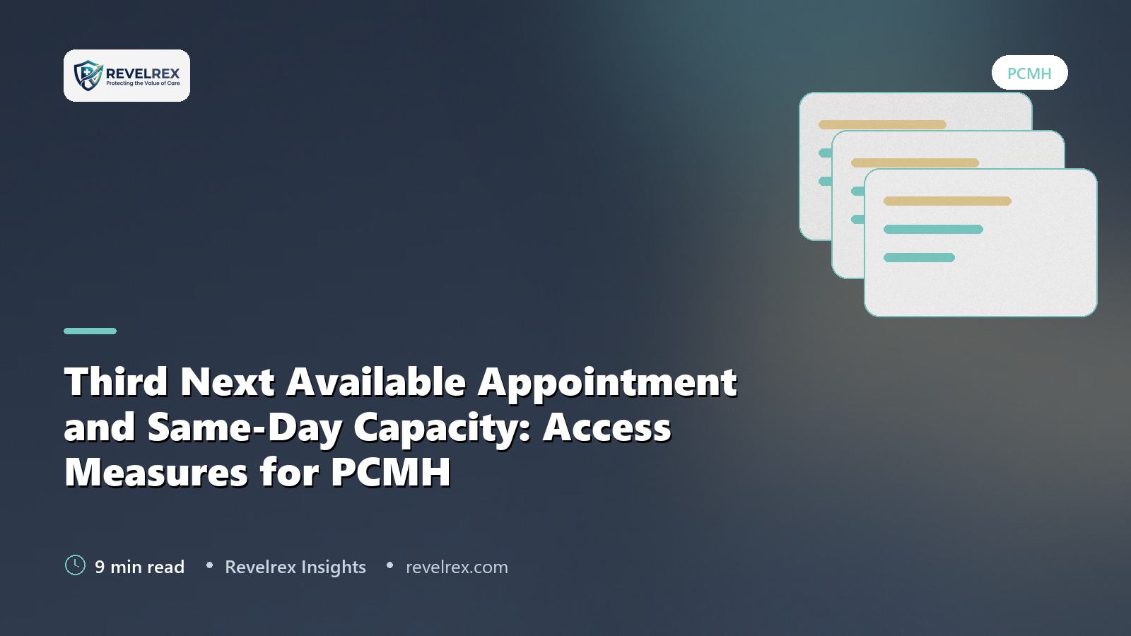 Third Next Available Appointment and Same-Day Capacity: Access Measures for PCMH