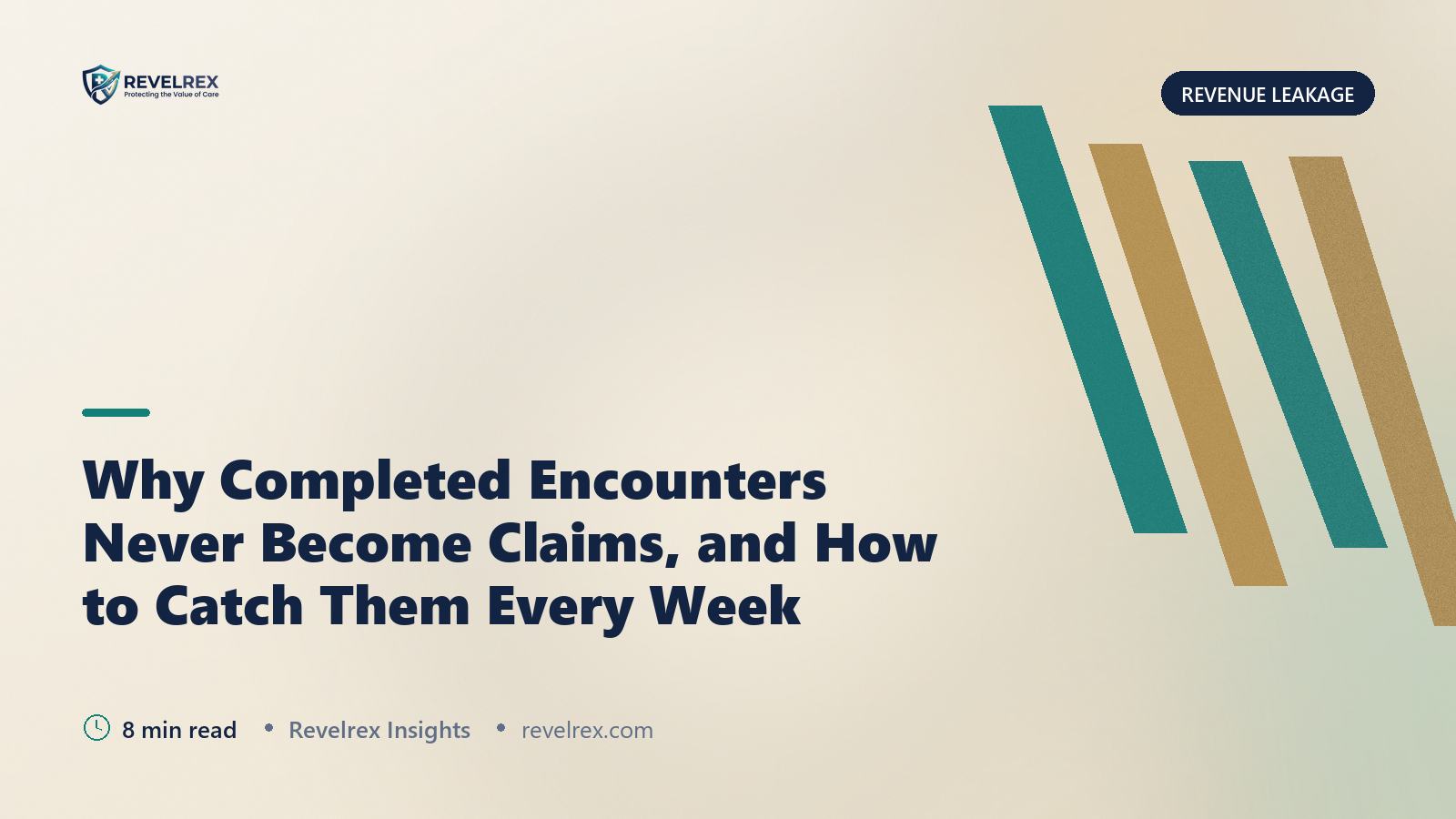 Why Completed Encounters Never Become Claims, and How to Catch Them Every Week
